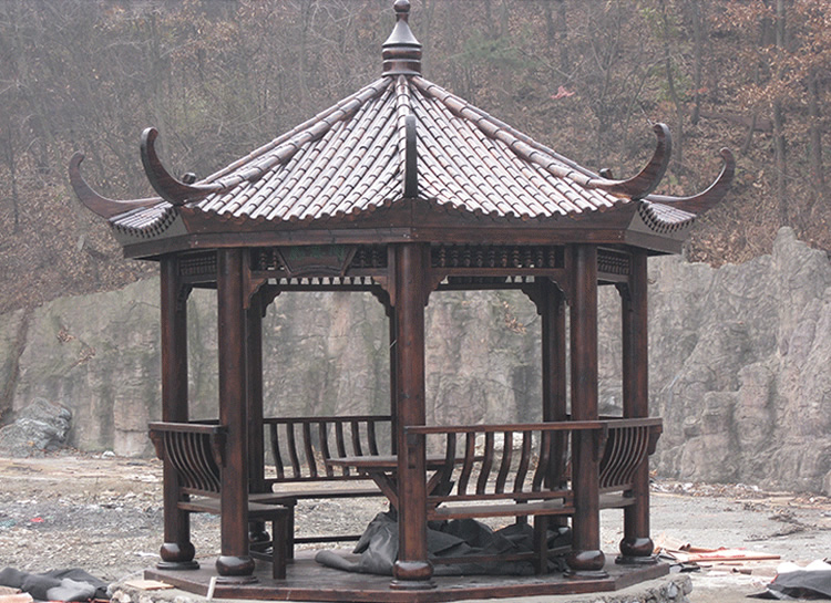 八角涼亭