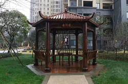六角防腐木涼亭價(jià)格多少？
