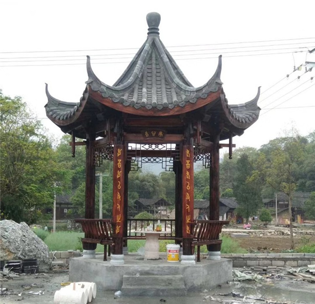 仿古六角亭圖片