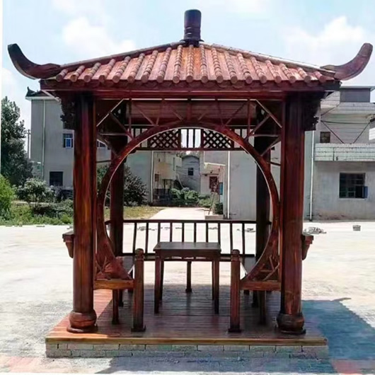 四角涼亭
